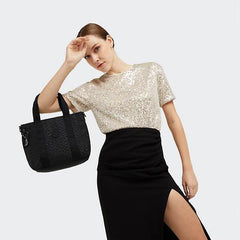 Asseni Mini Printed Tote Bag