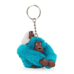 Mom and Baby Sven Monkey Keychain