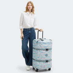 Spontaneous Large Printed Rolling Luggage