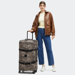 Spontaneous Large Printed Rolling Luggage