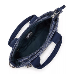 Ritta Mini Printed Denim Shoulder Bag