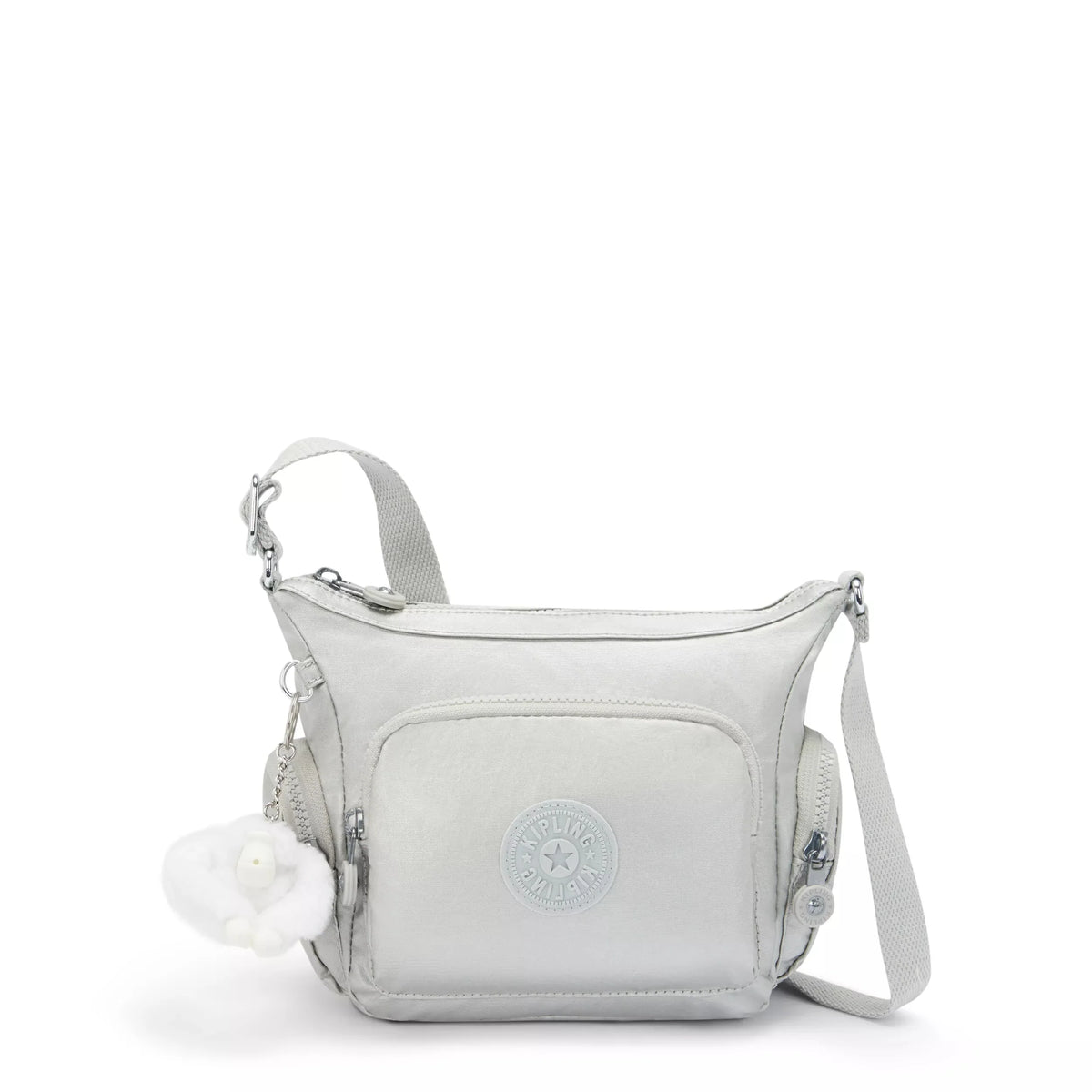 Gabbie Mini Metallic Crossbody Bag