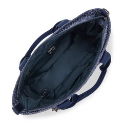 Ritta Small Printed Denim Handbag