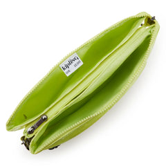 Riri Large Zip Lacquered Crossbody Bag