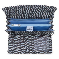 Money Land Printed Snap Wallet