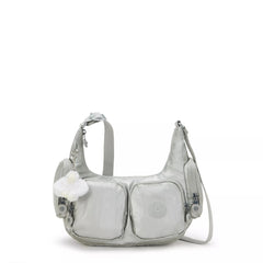 Rikka Small Metallic Crossbody Bag