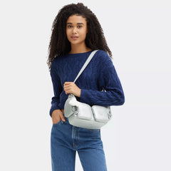 Rikka Small Metallic Crossbody Bag