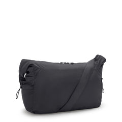Gwyn Smooth Satin Shoulder Bag
