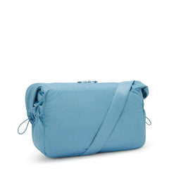 Gwyn Smooth Satin Shoulder Bag
