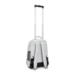 Sanaa Large Metallic Rolling Backpack