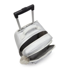 Sanaa Large Metallic Rolling Backpack