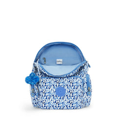 City Zip Small Printed Backpack