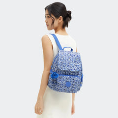 City Zip Small Printed Backpack