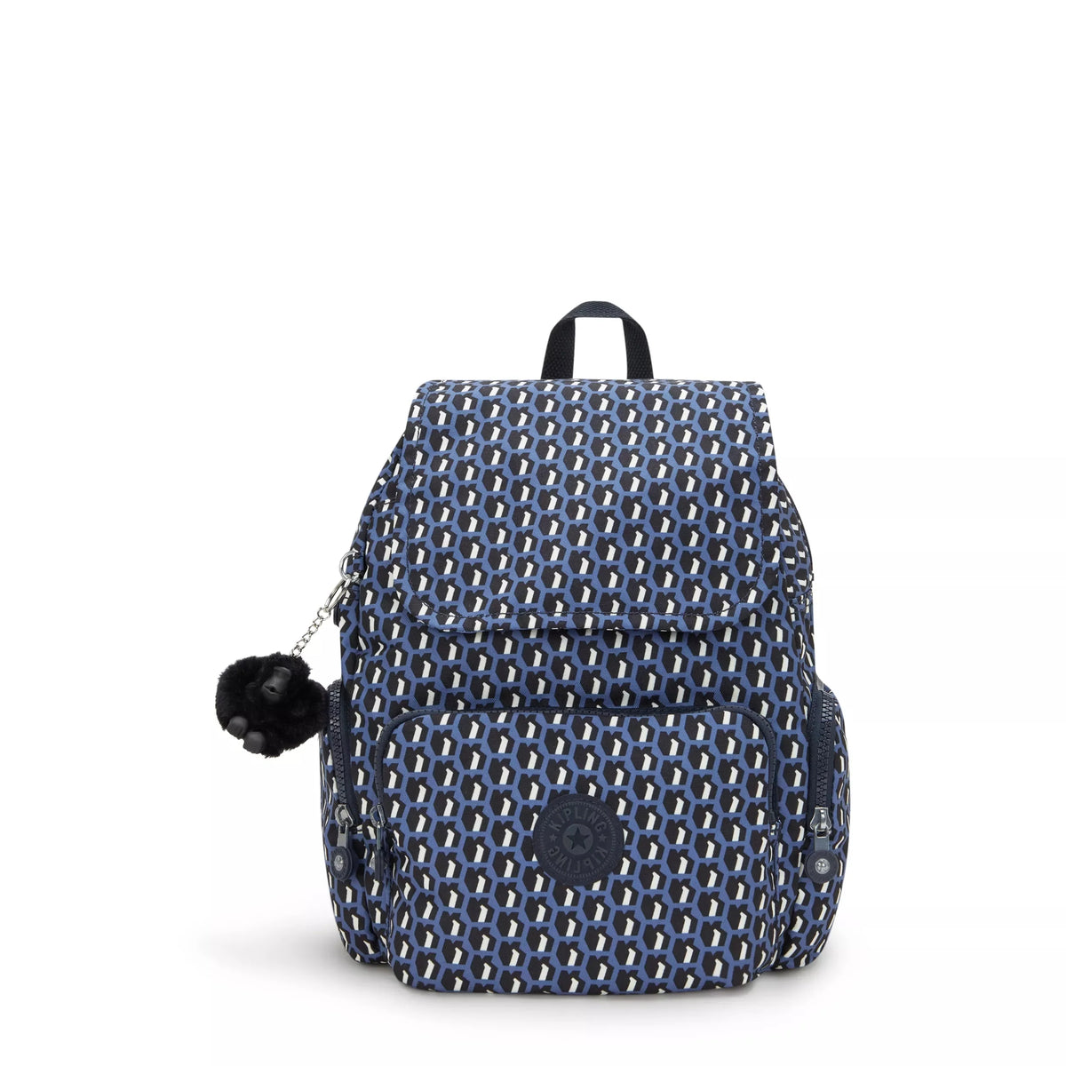City Zip Small Printed Backpack