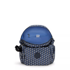 City Zip Small Printed Backpack