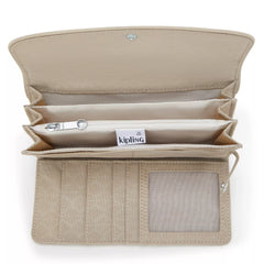 Money Land Printed Snap Wallet