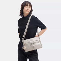 New Angie Metallic Crossbody Bag