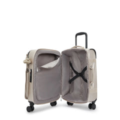 Spontaneous Small Metallic Rolling Luggage