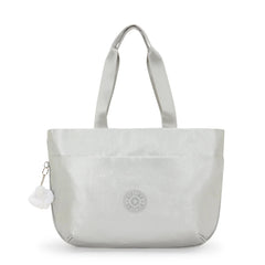 Cristina Metallic Tote Bag