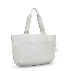 Cristina Metallic Tote Bag