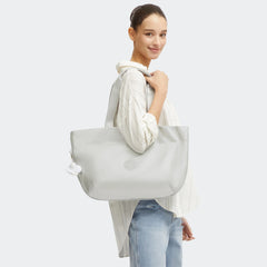 Cristina Metallic Tote Bag