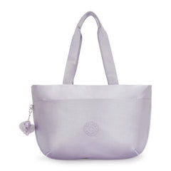 Cristina Metallic Tote Bag