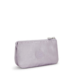 Creativity Large Studded Metallic Pouch