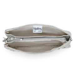 Creativity Large Studded Metallic Pouch