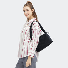 Eleni Medium Smooth Satin Shoulder Bag