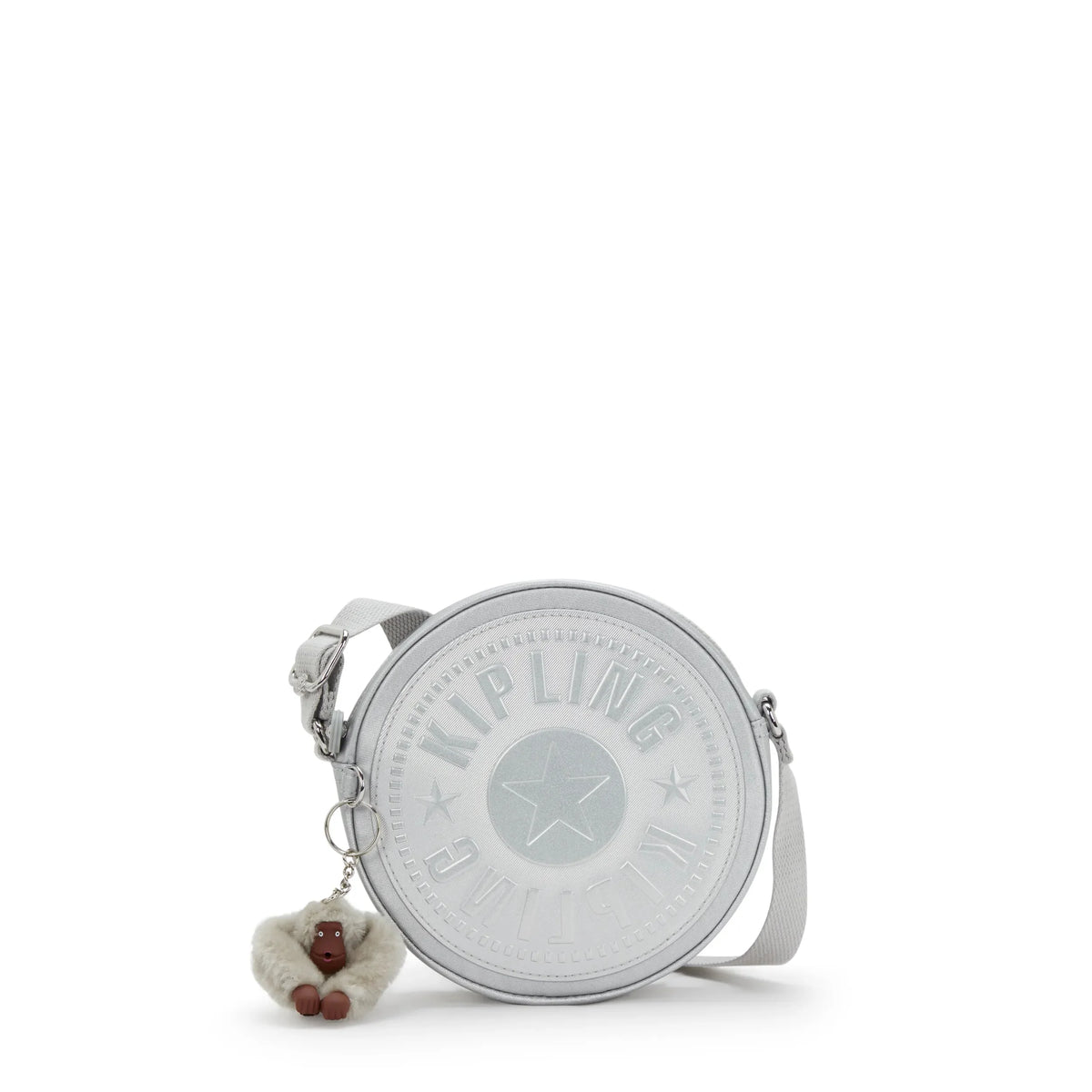 Fernanda Circle Metallic Crossbody Bag