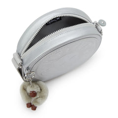 Fernanda Circle Metallic Crossbody Bag