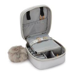 Luz Metallic Jewelry Pouch